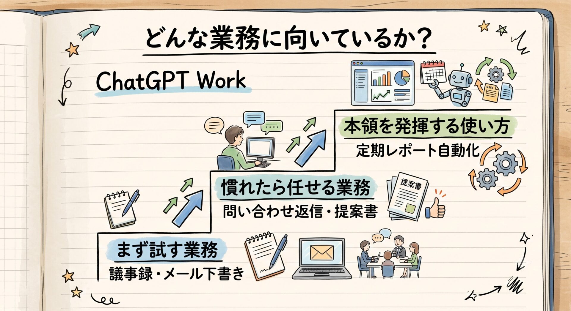 ChatGPT Work|どんな業種に向いているか?